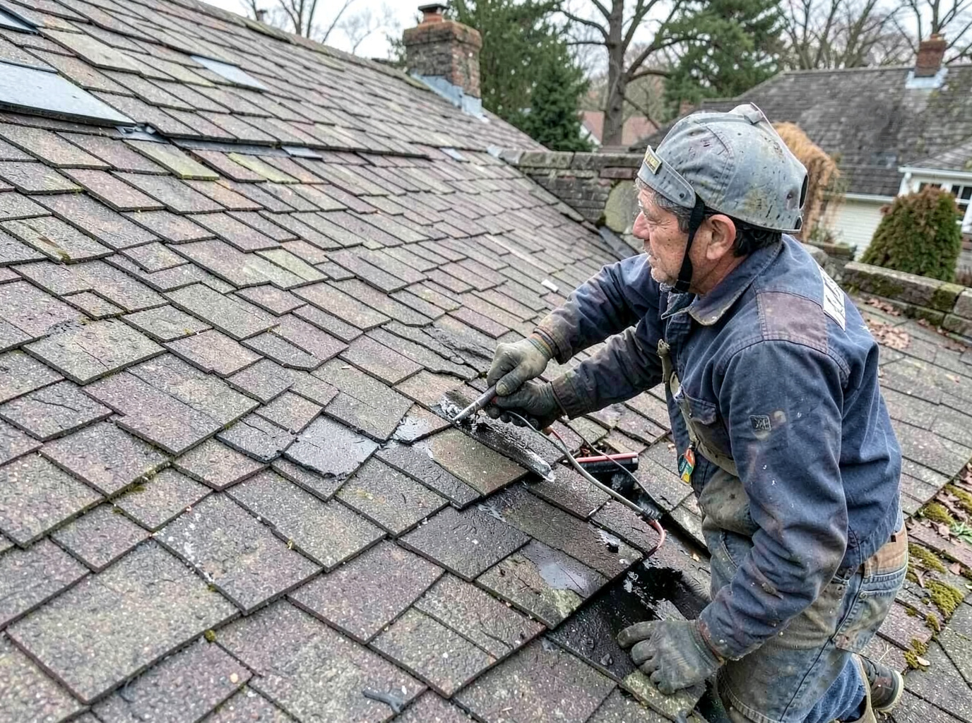 Shingle Roof Leak Repair in Woodbury